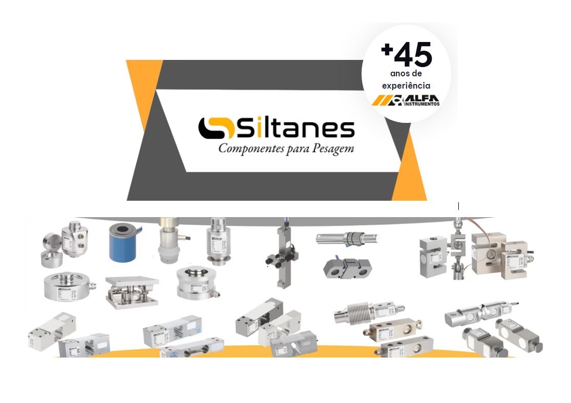 <p>Somos distribuidor autorizado de células de carga Siltanes, empresa do grupo Alfa Instrumentos.</p>

<p> </p>

<p>Possuímos um estoque variado de células e componentes de pesagem a pronta entrega.</p>

<p> </p>

<p>Conte com nossa experiência e suporte em aplicações.</p>
